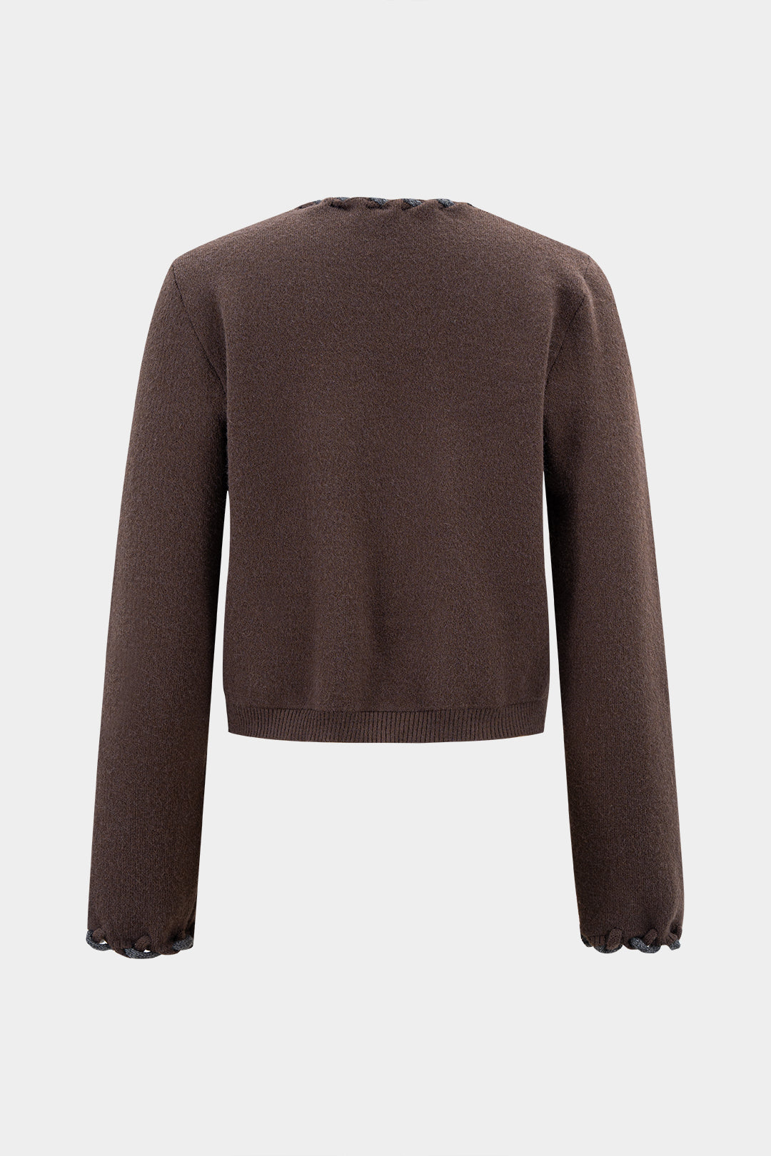 Knit Twist Knot Long-Sleeve Top
