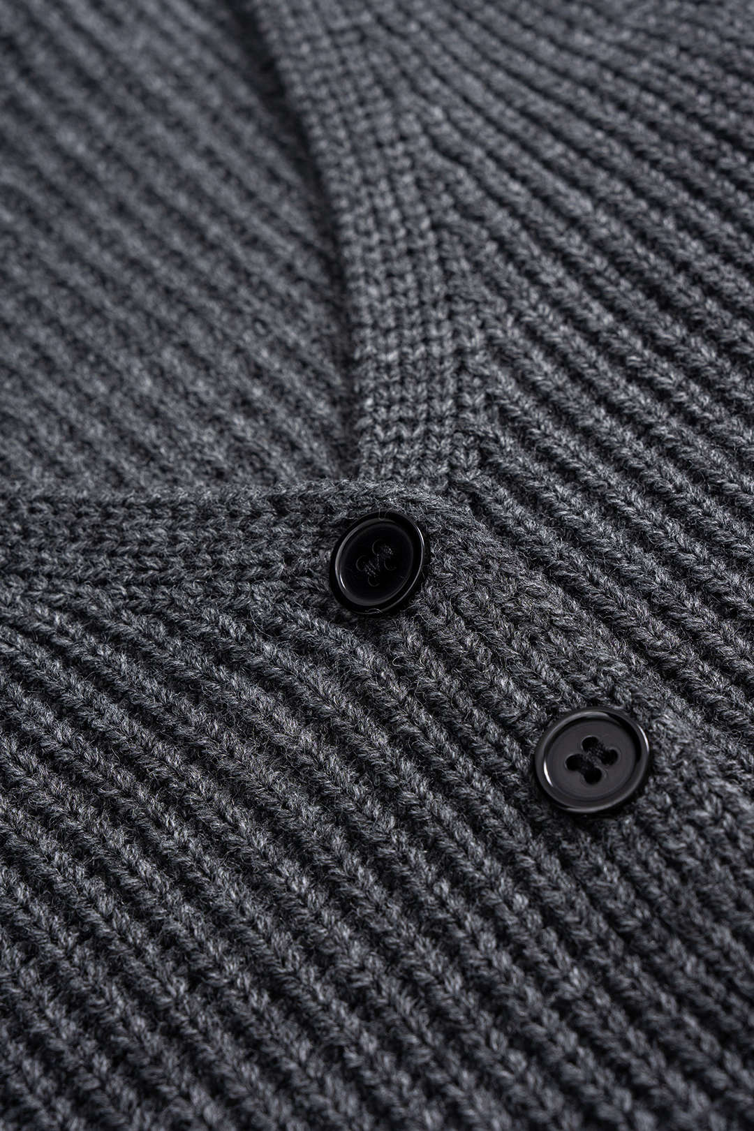 Knit V-neck Button Vest