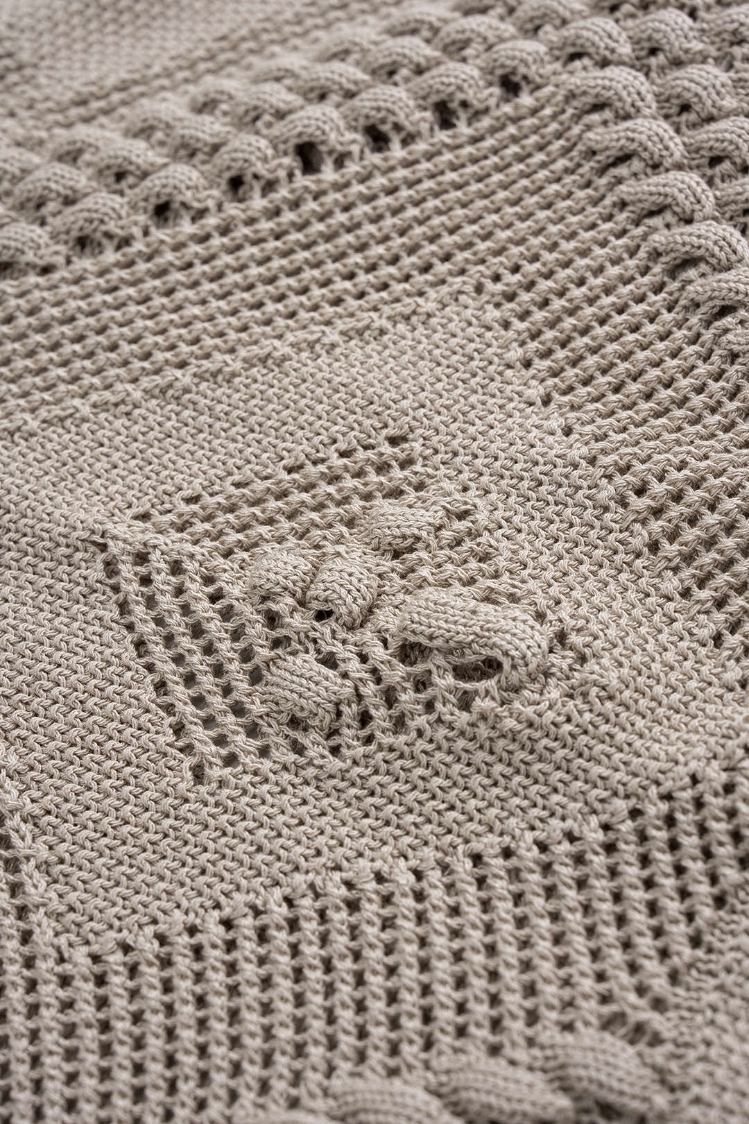 Knit V-Neck Hollow Out Tank Top