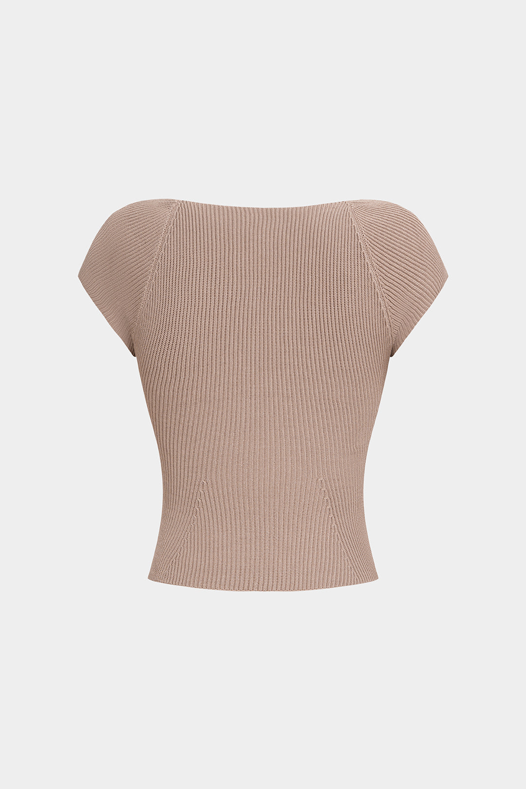 Knit Basic Short-Sleeve Top