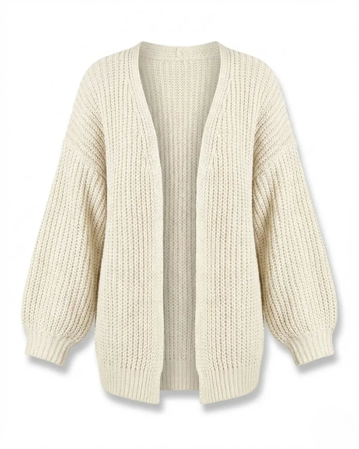 Katya™ | Chunky Knit Oversized Open Cardigan