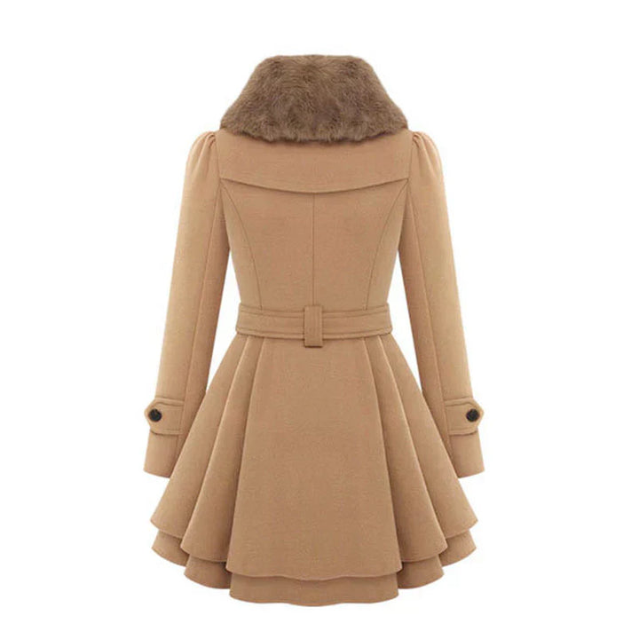 Lobelia™ | Chic coat with fur