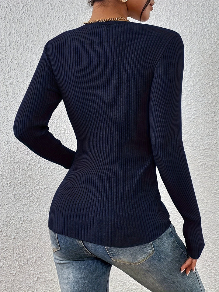 Donatella™ | Elegant Long Sleeve Cardigan