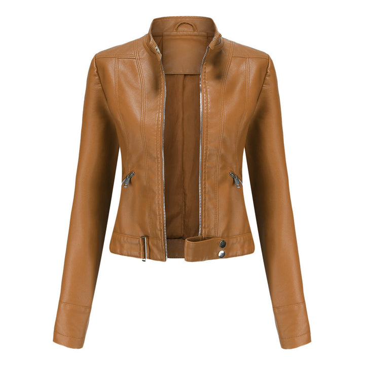 Elegant Leather Jacket for Women