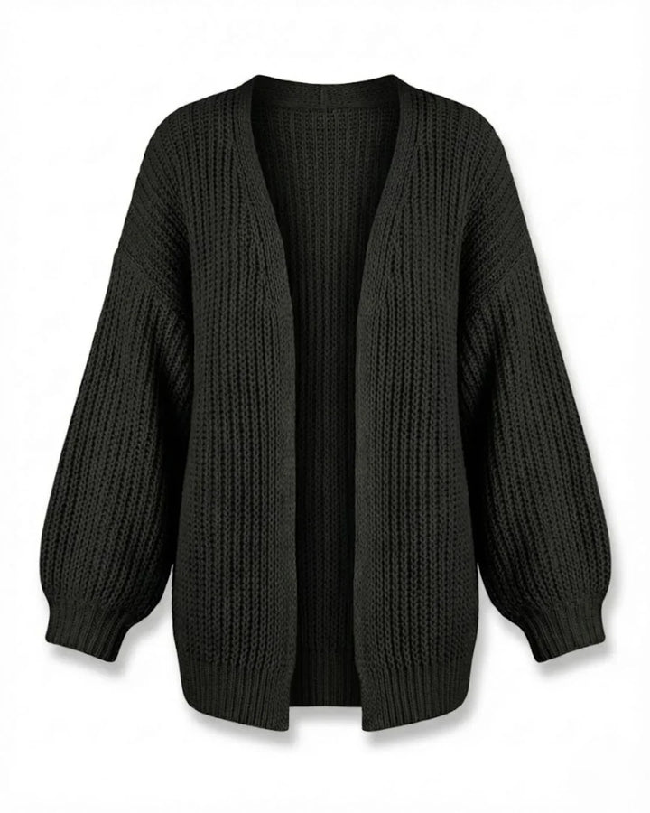 Katya™ | Chunky Knit Oversized Open Cardigan