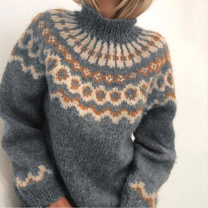 Lydia™ | Elegant Retro Turtleneck Sweater