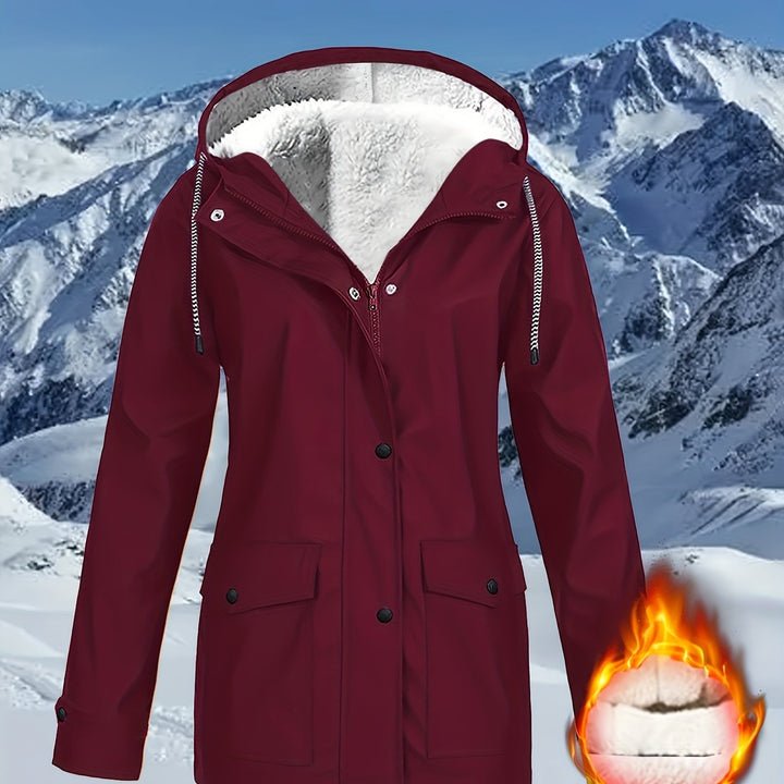 Zara™ | Warm-Lined & Water-Resistant Hooded Parka Jacket