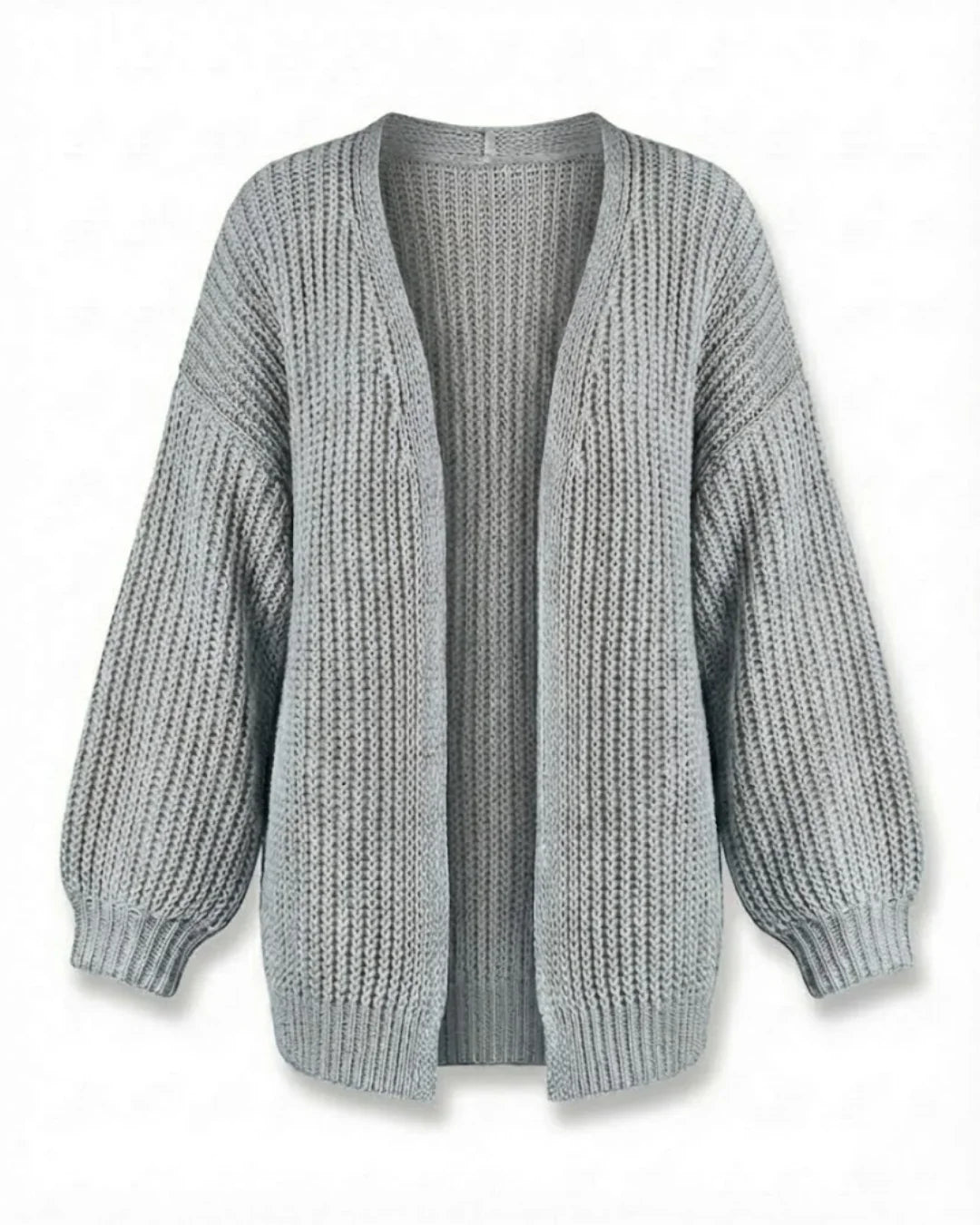 Katya™ | Chunky Knit Oversized Open Cardigan
