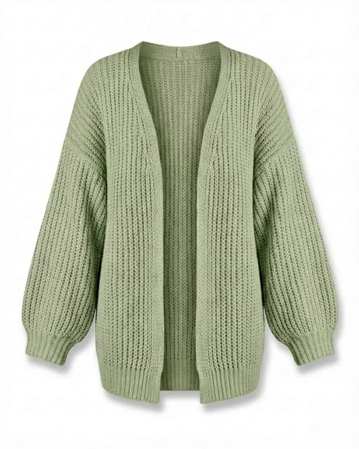 Katya™ | Chunky Knit Oversized Open Cardigan