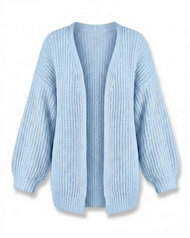 Katya™ | Chunky Knit Oversized Open Cardigan