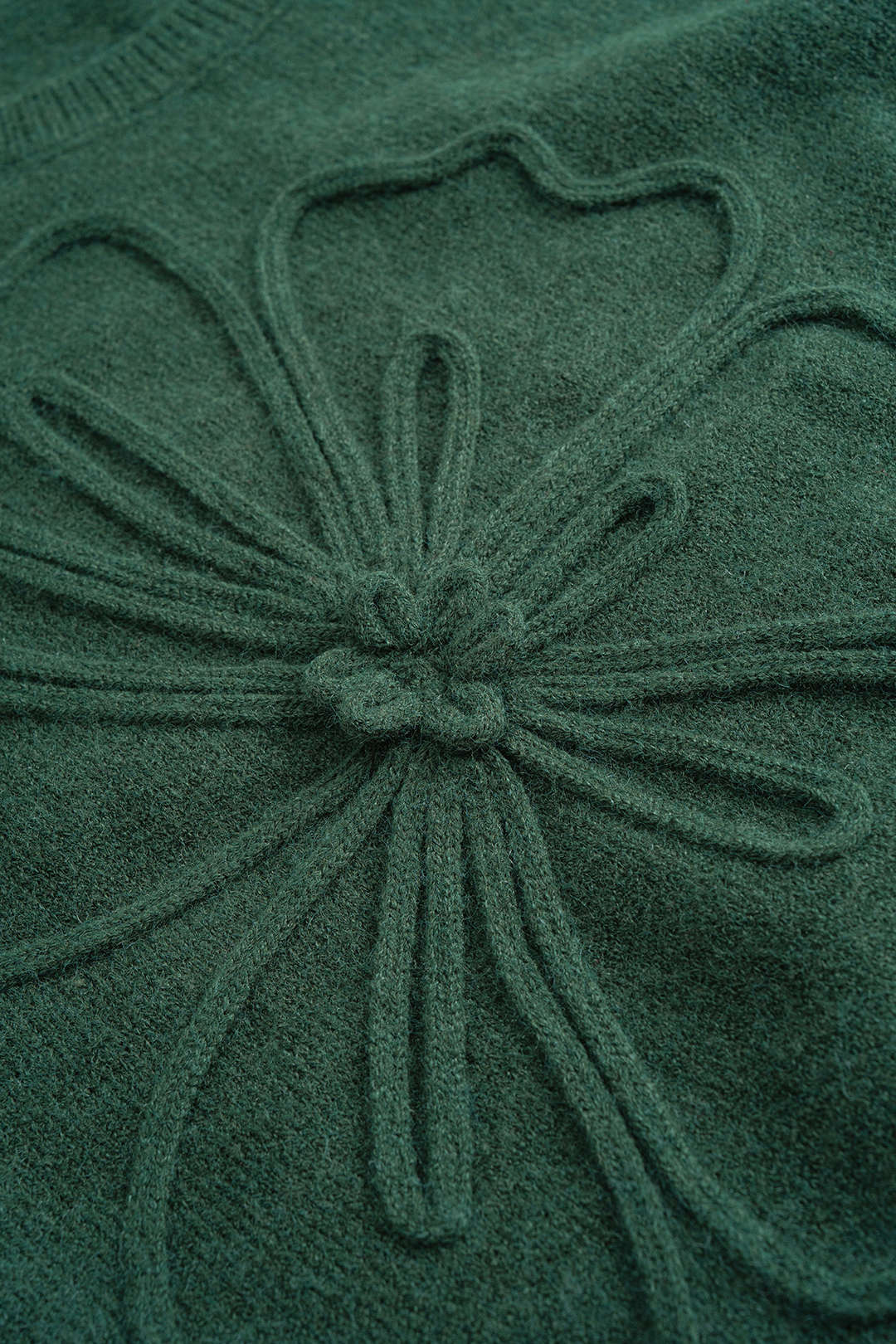 Knit 3D Flower Embroidery Tank Top