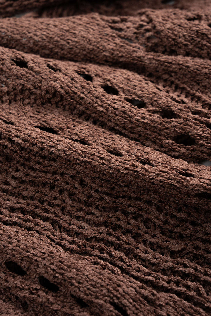 Knit Hollow Out Tank Top