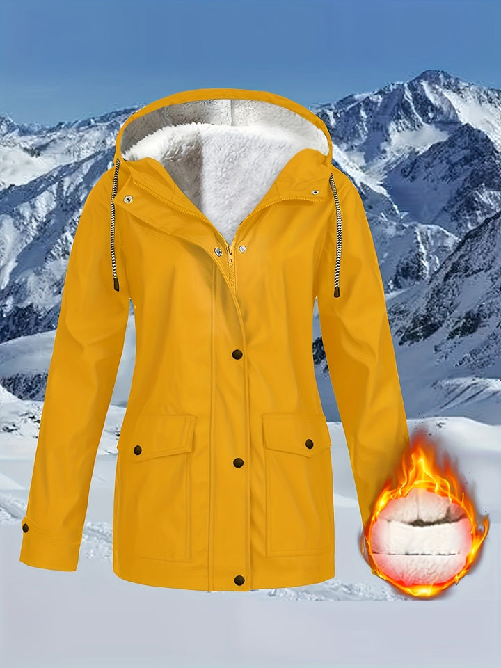 Zara™ | Warm-Lined & Water-Resistant Hooded Parka Jacket