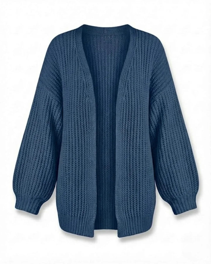 Katya™ | Chunky Knit Oversized Open Cardigan