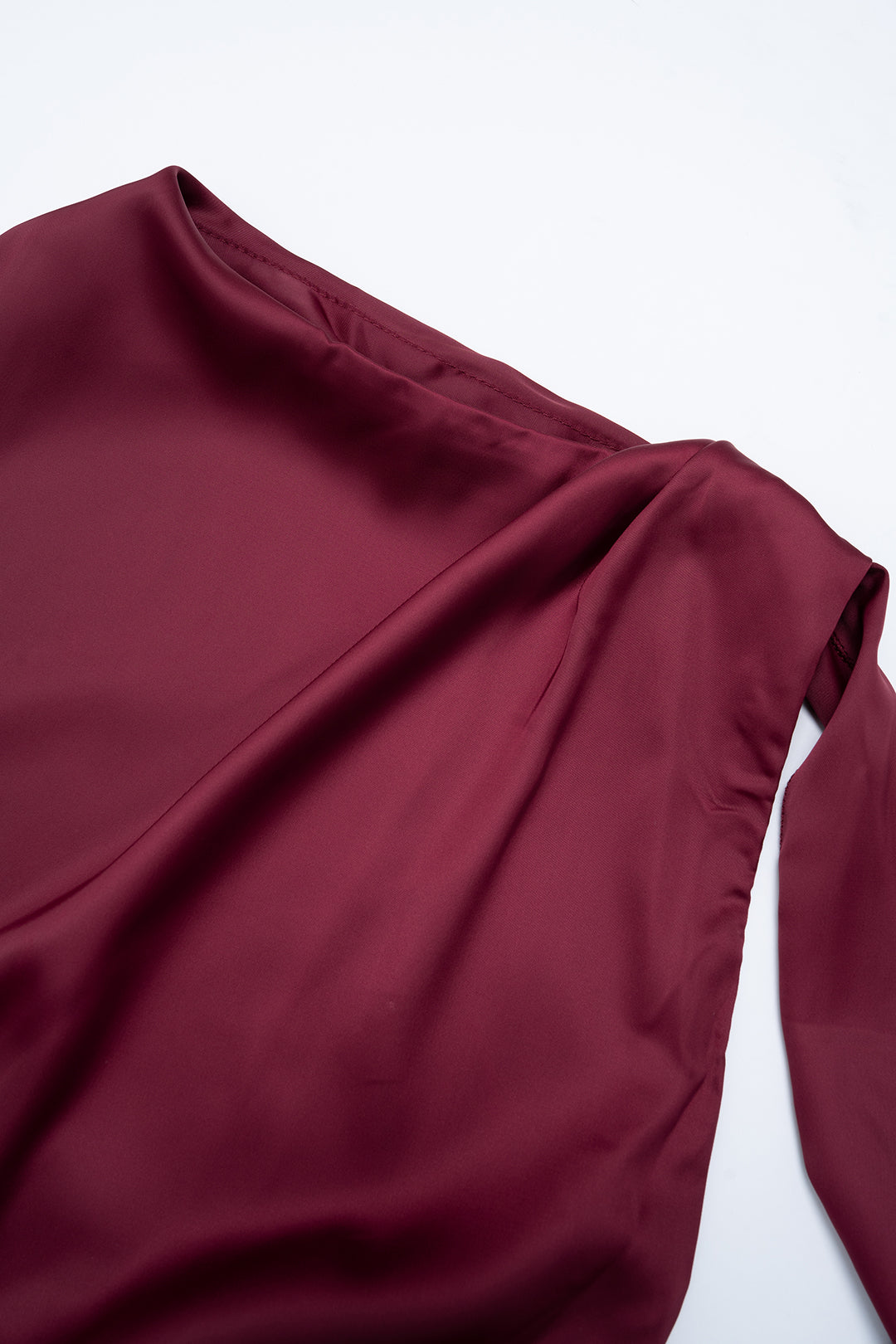 Halter Neck Satin Tie-Back Backless Sleeveless Maxi Dress