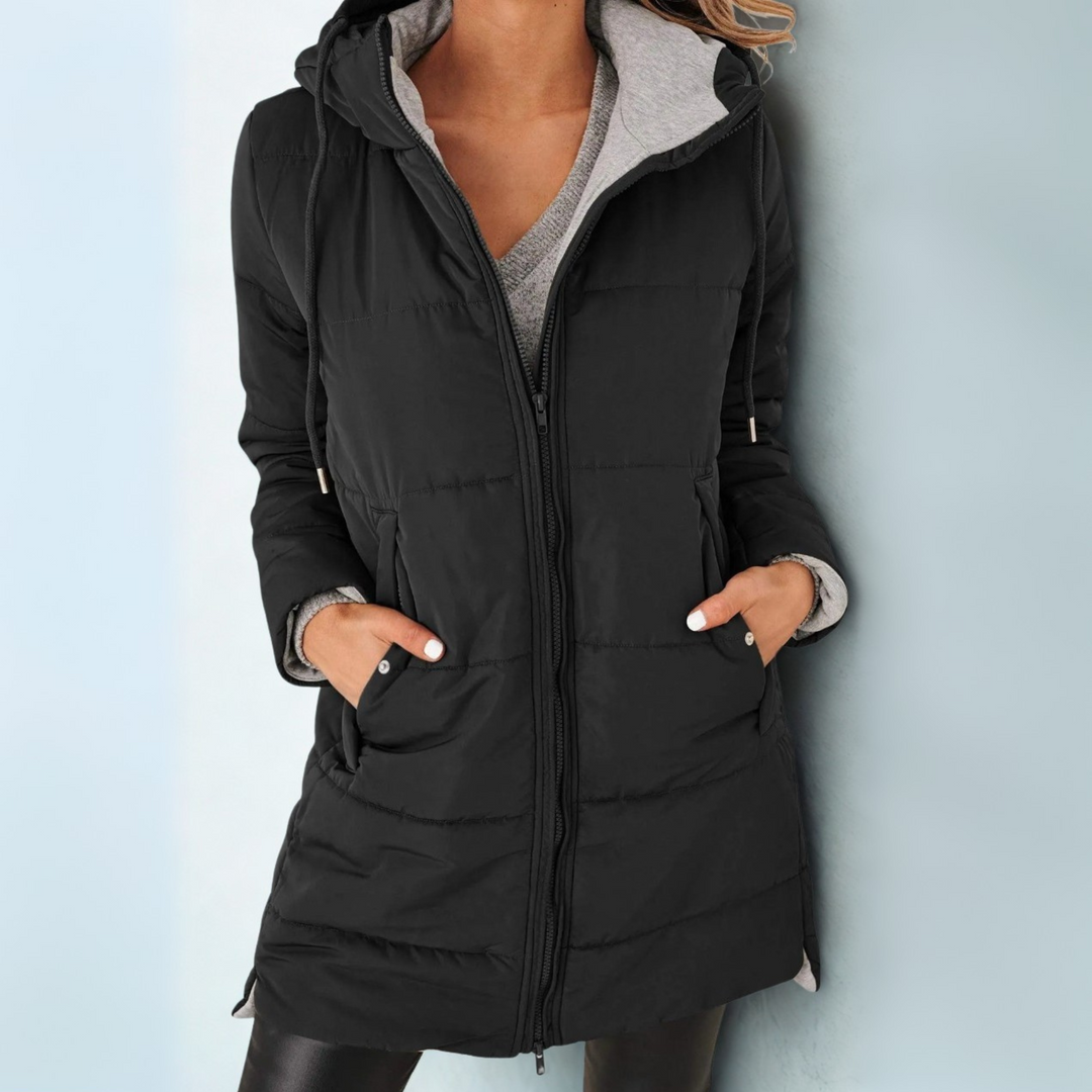 YILA™ - Casual Hooded Puffer Jacket