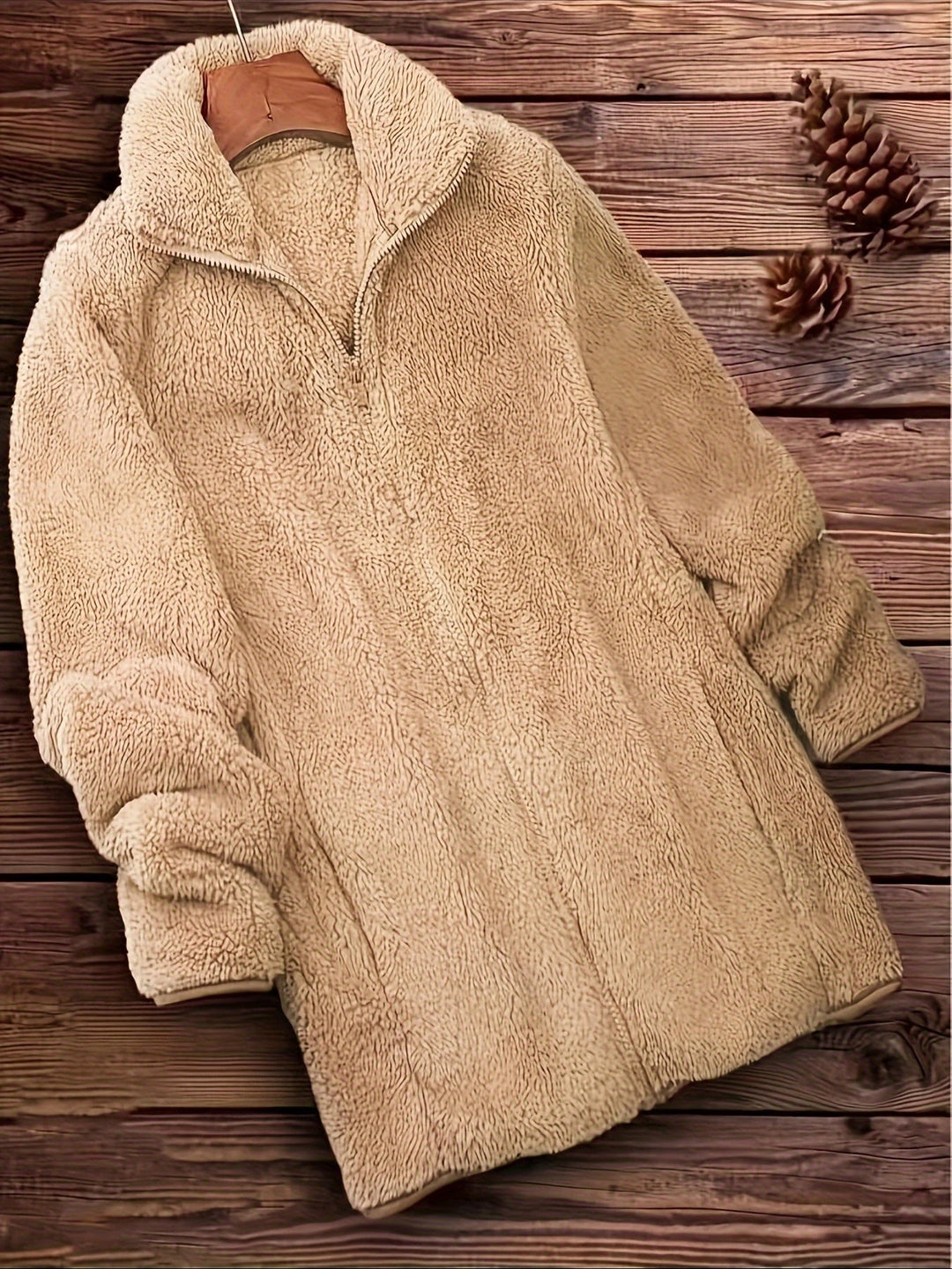 Gafi™ | Textured Fleece Jacket