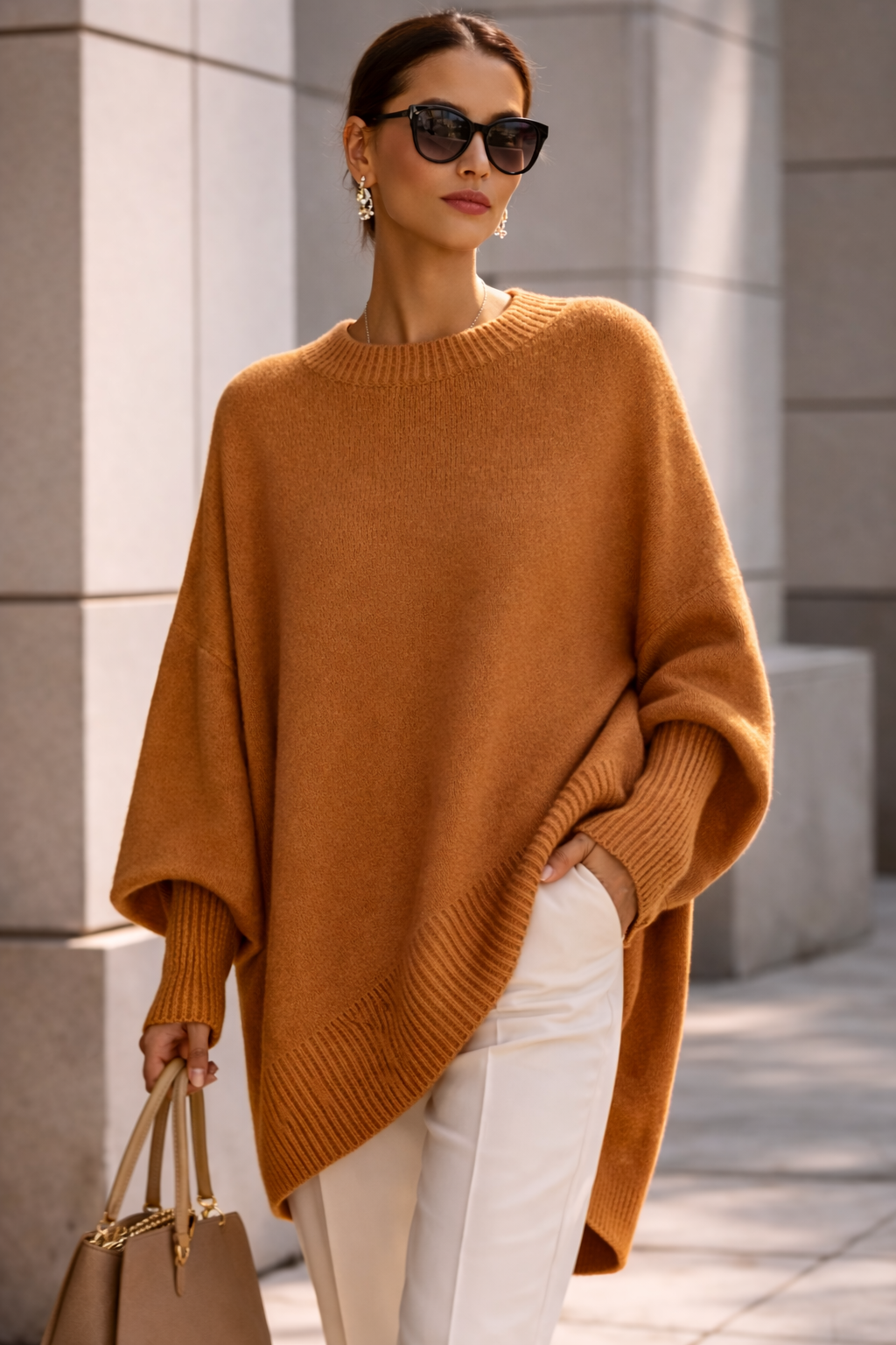 Gardenia™ - Poncho Sweater