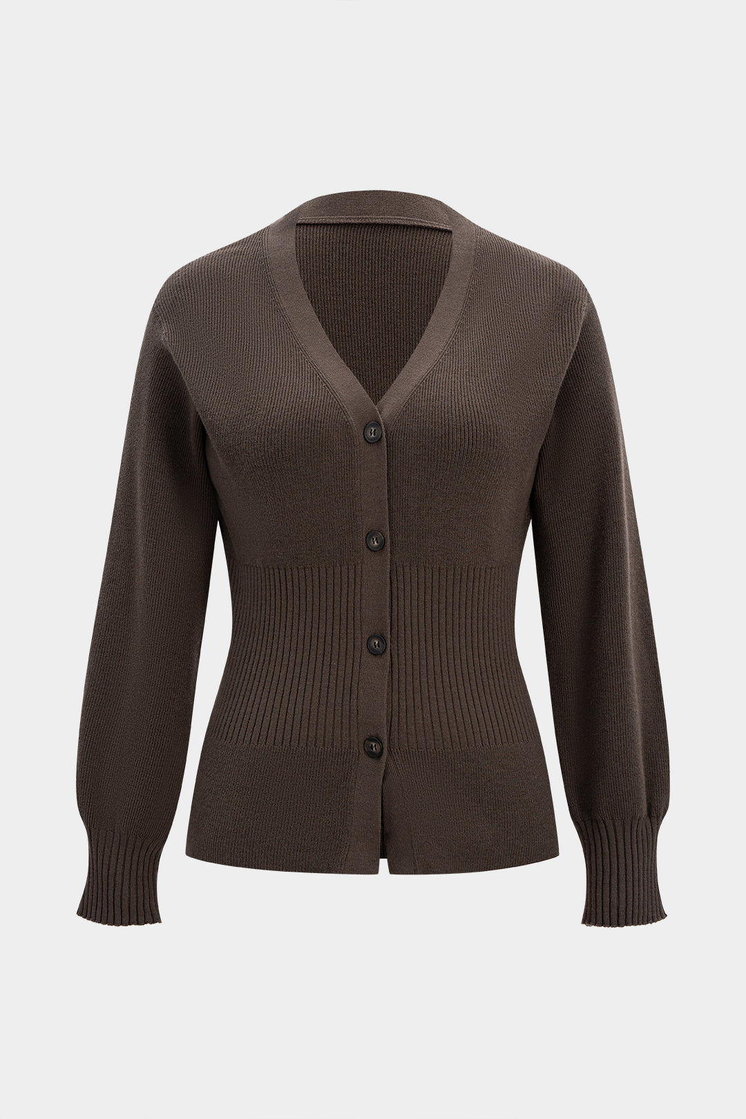 Knit Button Sweater Cardigan