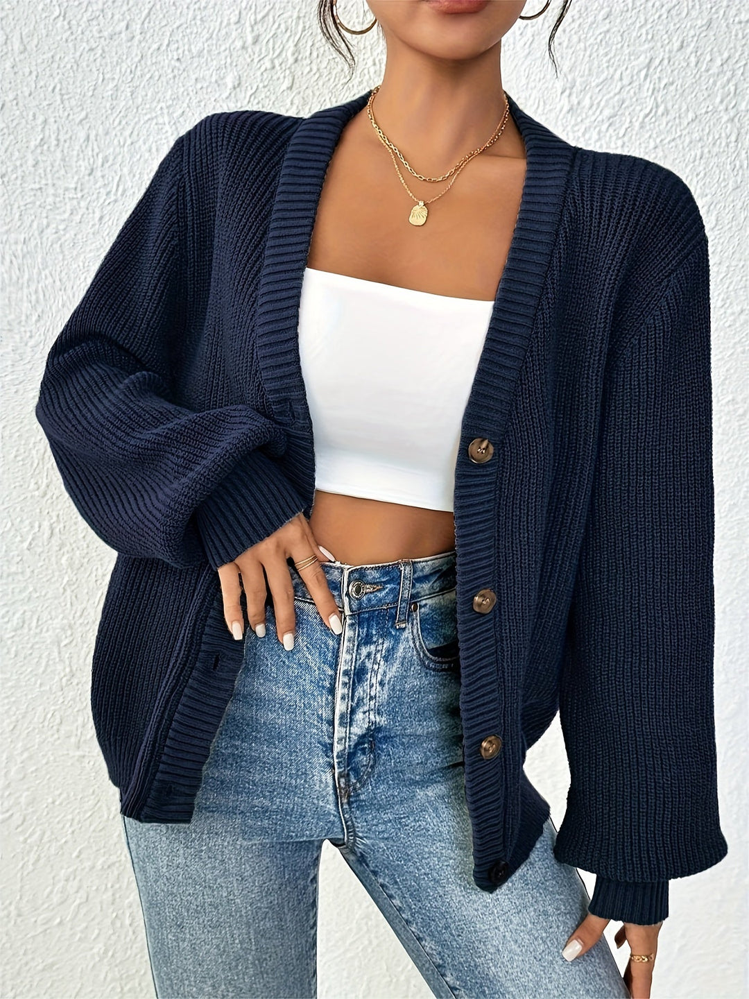Oriana™ | Elegant Viscose Cardigan