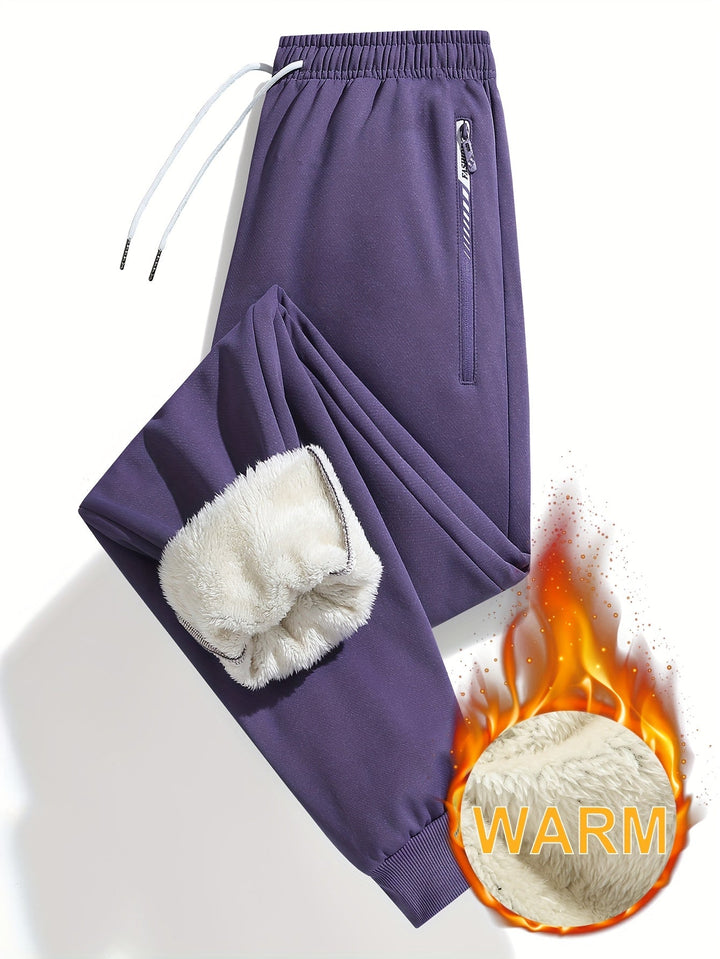 Bettina™ | Zip-Pocket Cuffed Jogger Sweatpants