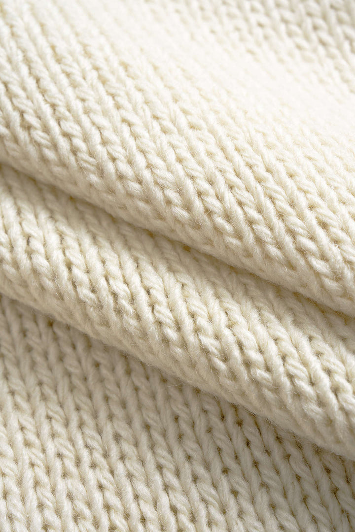 Sweater Round Neck Long-Sleeve Top
