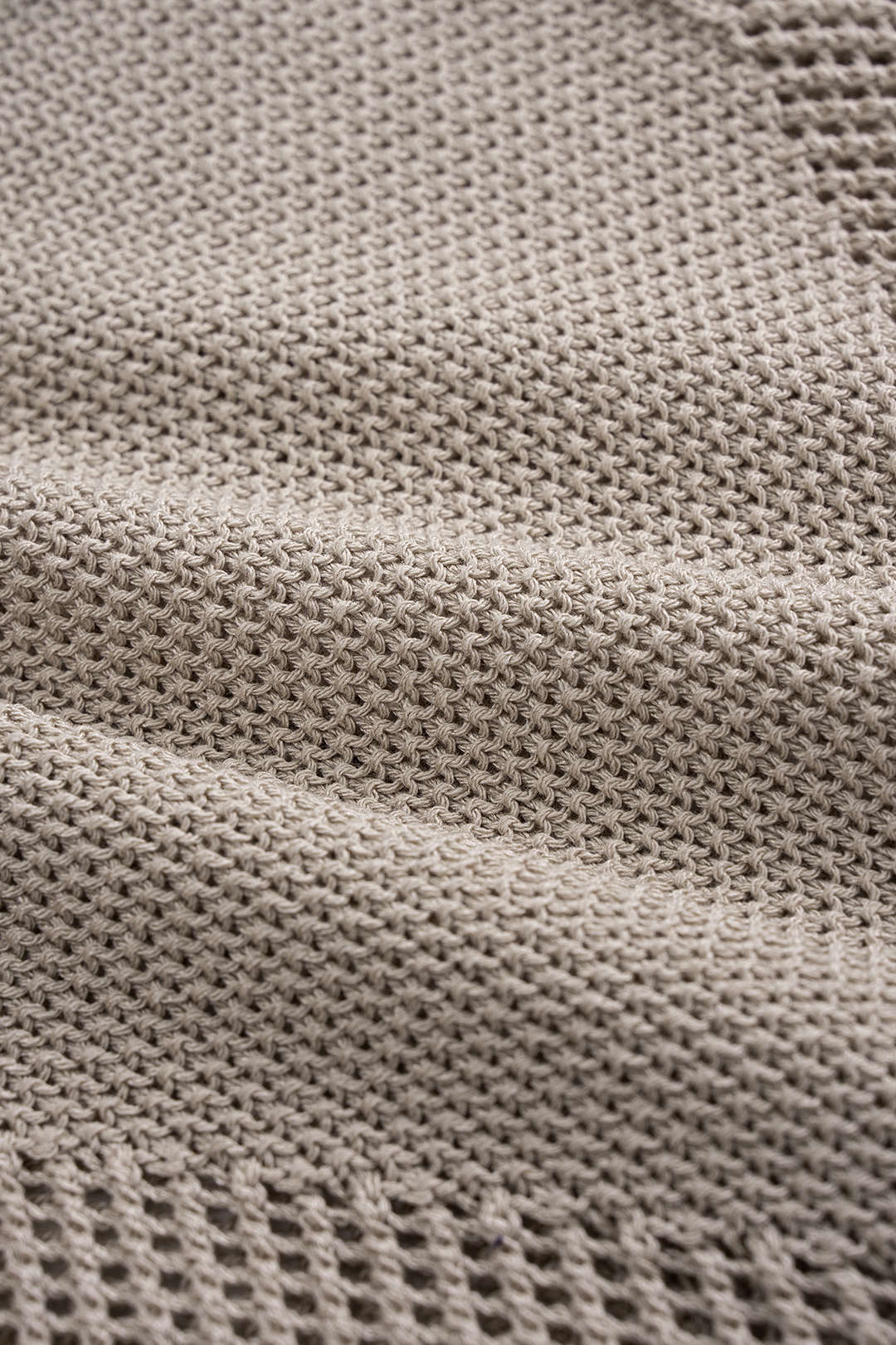 Knit V-Neck Hollow Out Tank Top