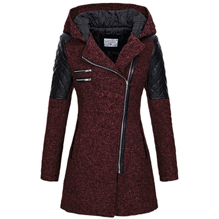 Rosemary™ | Asymmetrical Zipper Coat