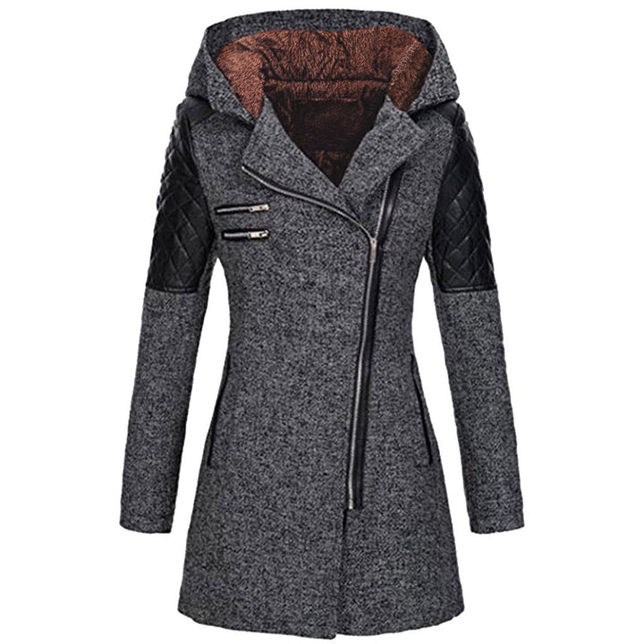 Rosemary™ | Asymmetrical Zipper Coat