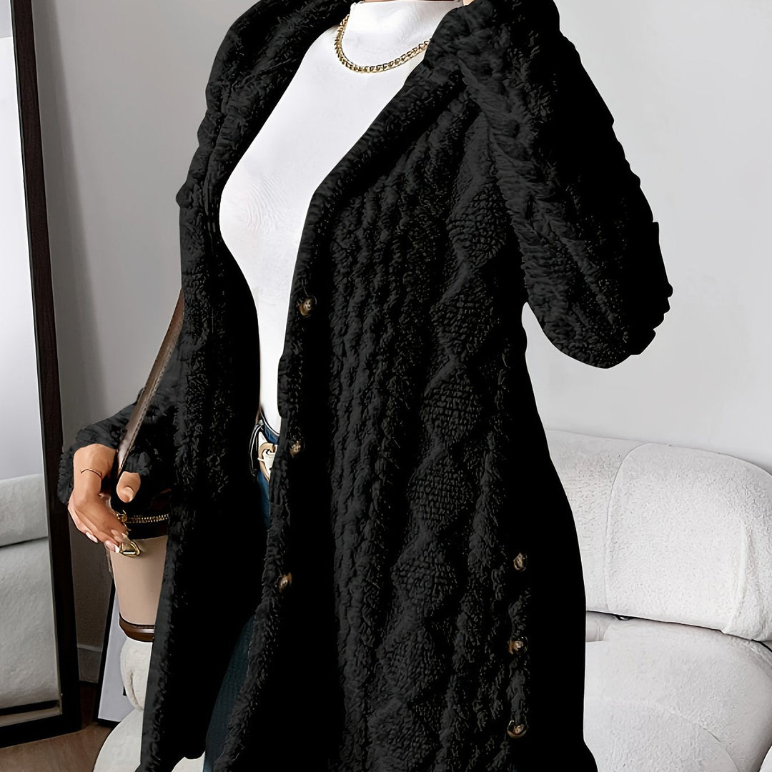 Fleur™ | Double Plush Cardigan, Comfortable Elegance