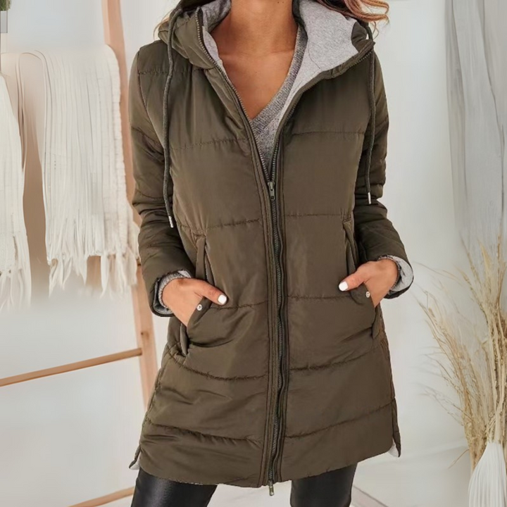 YILA™ - Casual Hooded Puffer Jacket