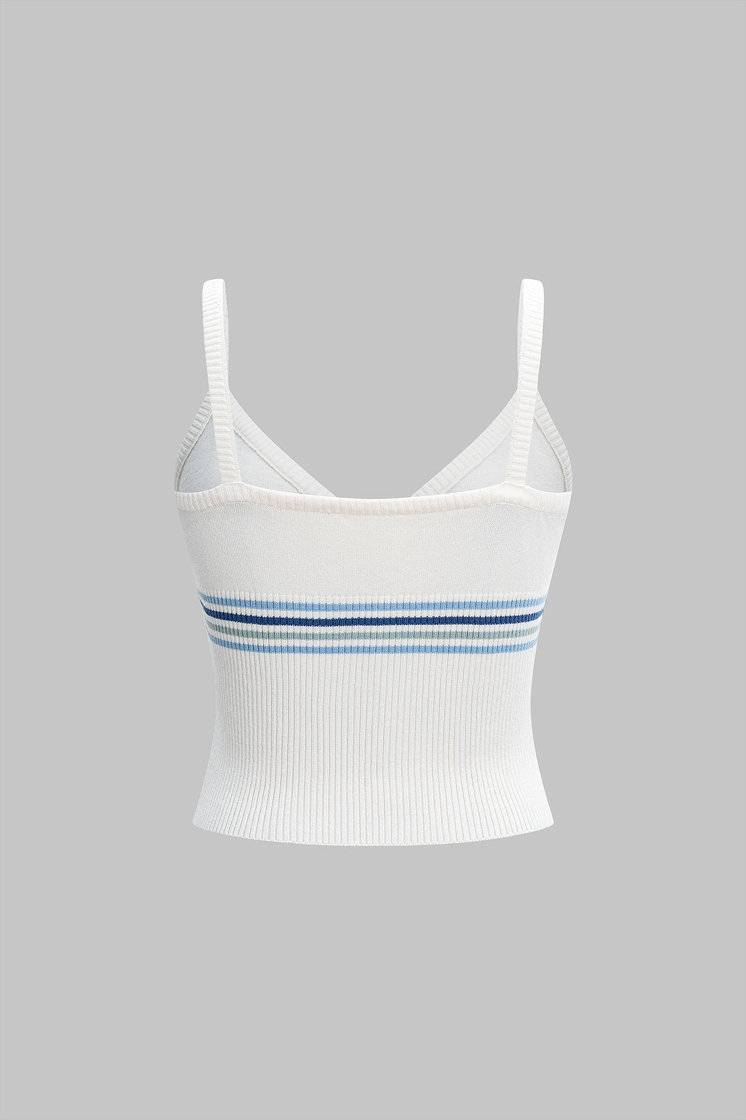 Knit Contrast Cami Top