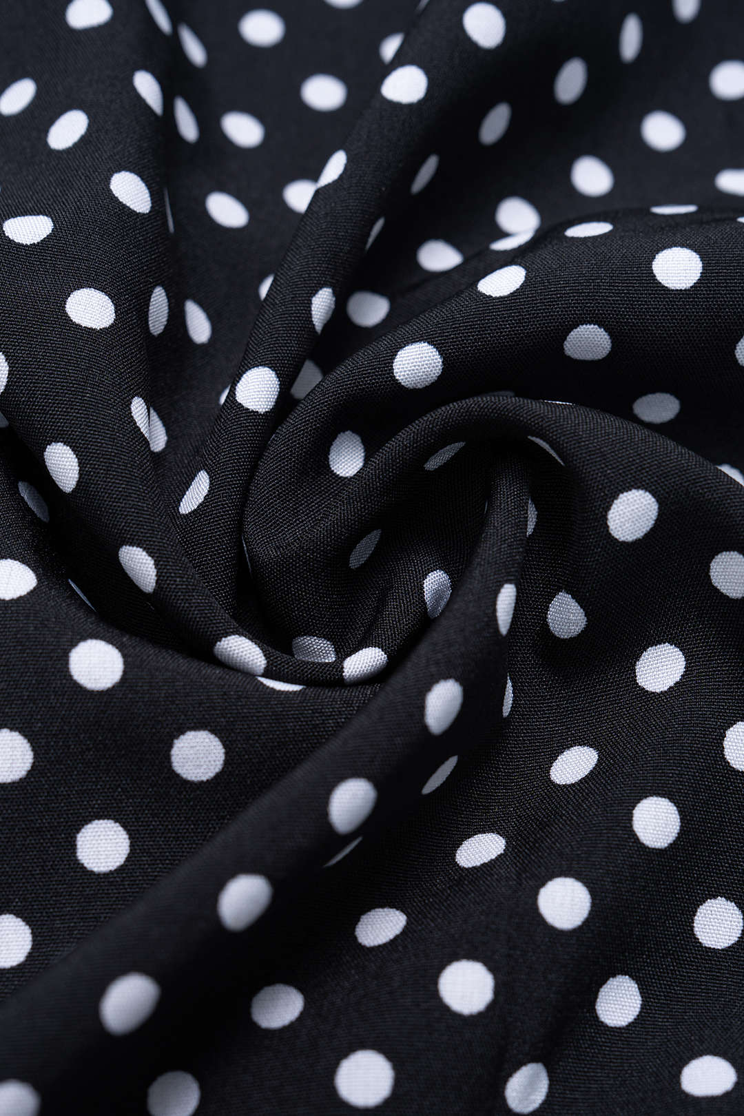Polka Dots Print Crossed Tie Up Backless Slip Sleeveless Maxi Dress With Scarf