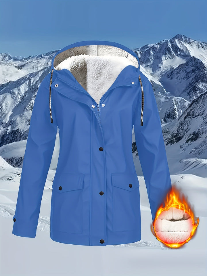 Zara™ | Warm-Lined & Water-Resistant Hooded Parka Jacket