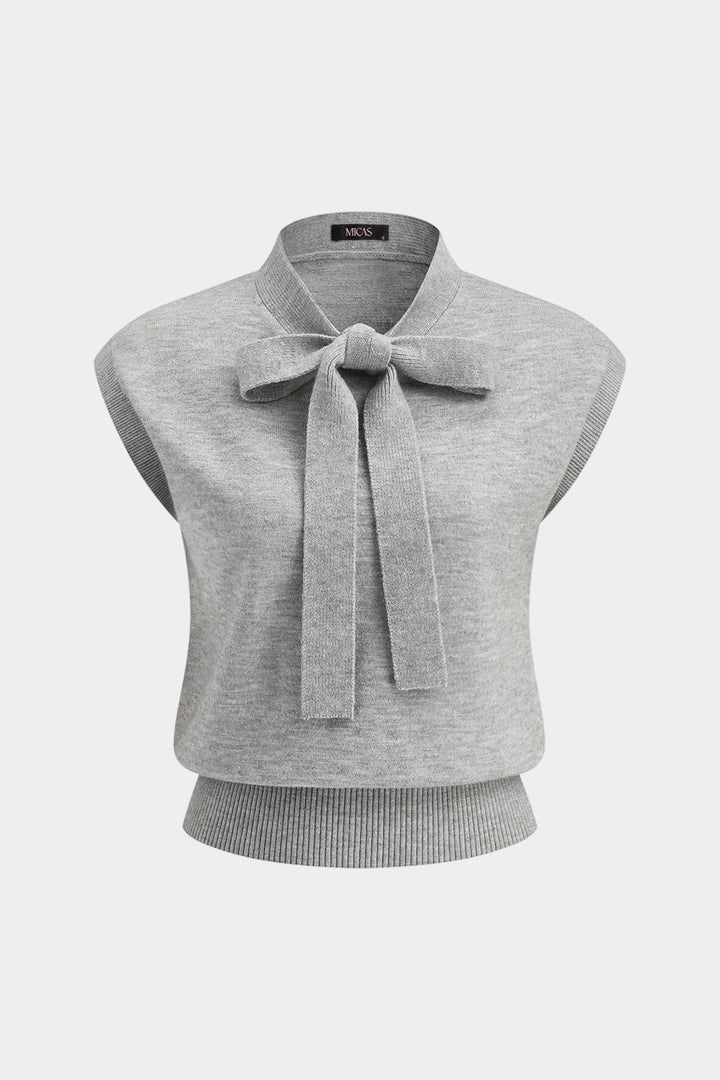 Knit Bow Tank Top