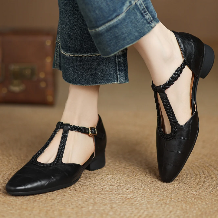 Veronica™ | Elegant Leather Sandals