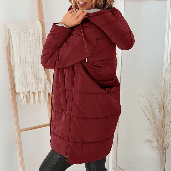 YILA™ - Casual Hooded Puffer Jacket