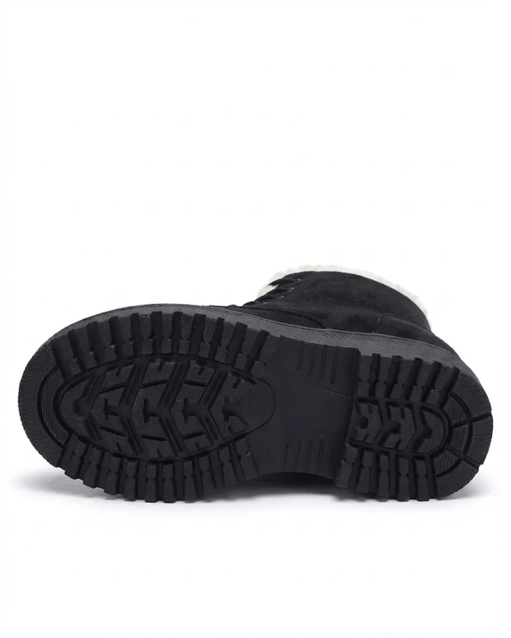 Marietta™ | Lace-Up Fleece-Lined Winter Ankle Boots