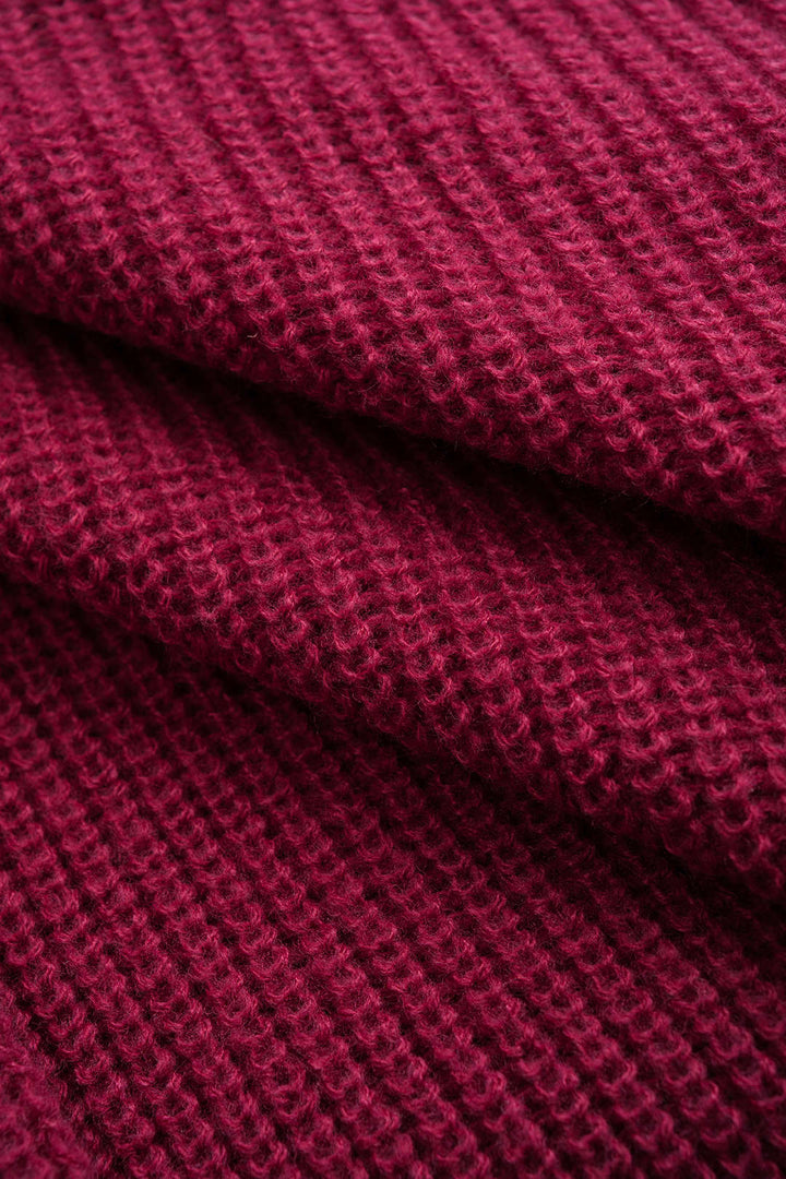Knit V-Neck Cardigan
