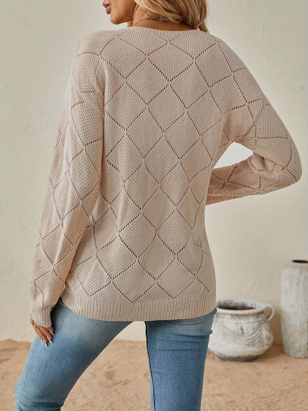 Christina™ | Casual V-Neck Sweater