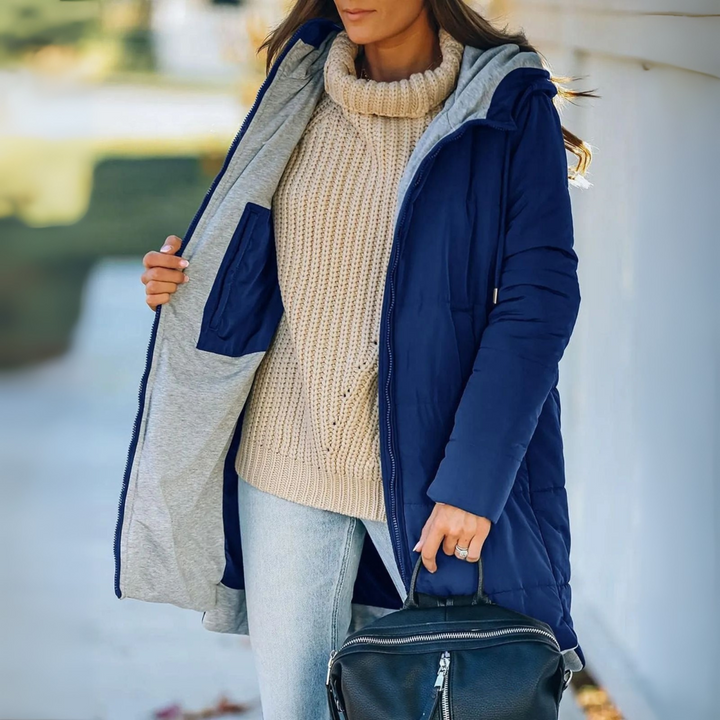 YILA™ - Casual Hooded Puffer Jacket