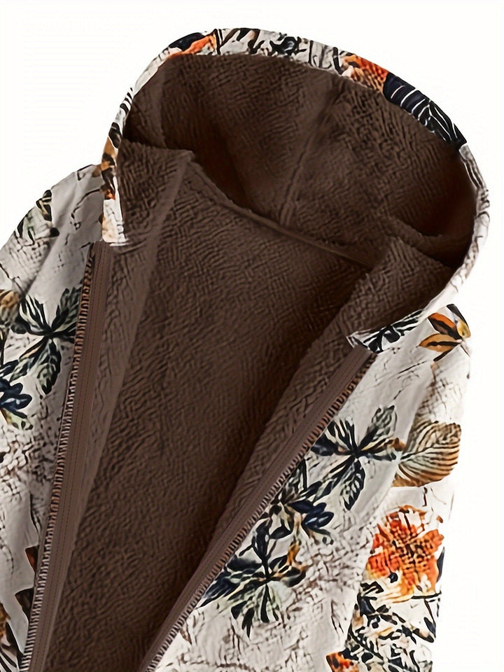 Flora™ | Long Floral Coat