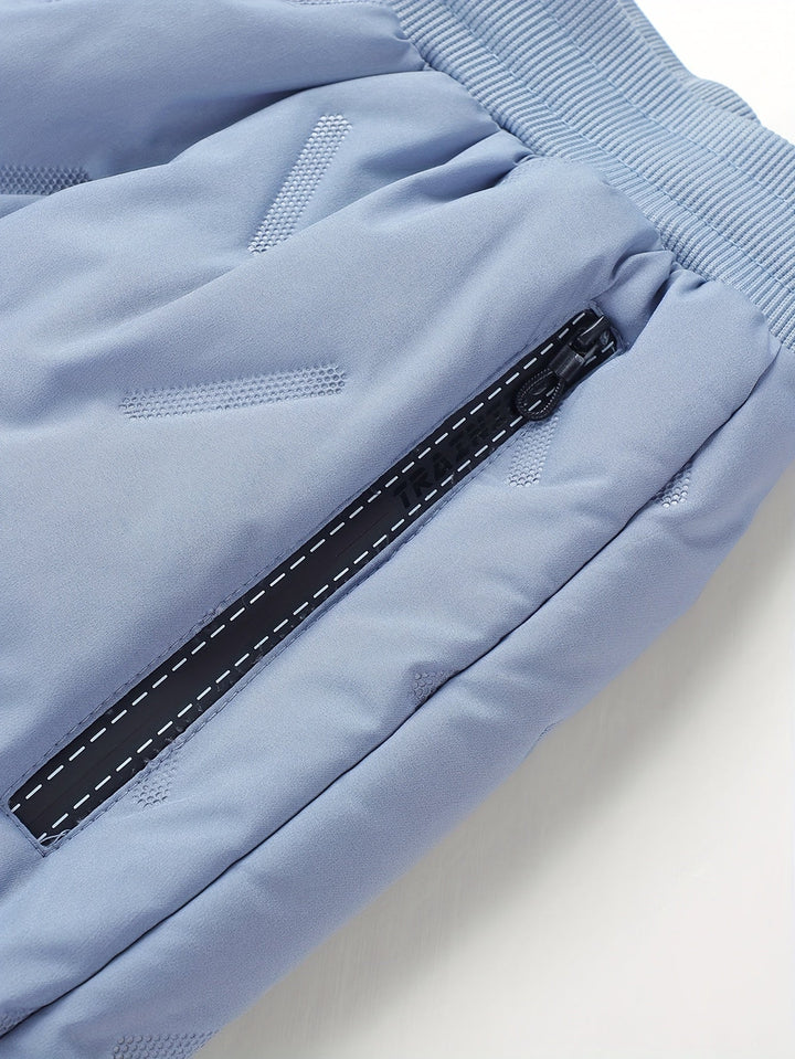 Danica™ | Quilted Elastic-Waist Winter Jogger Pants