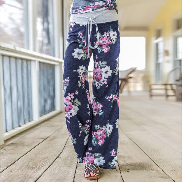 Chica™ | Elegant Camouflage Casual Pants