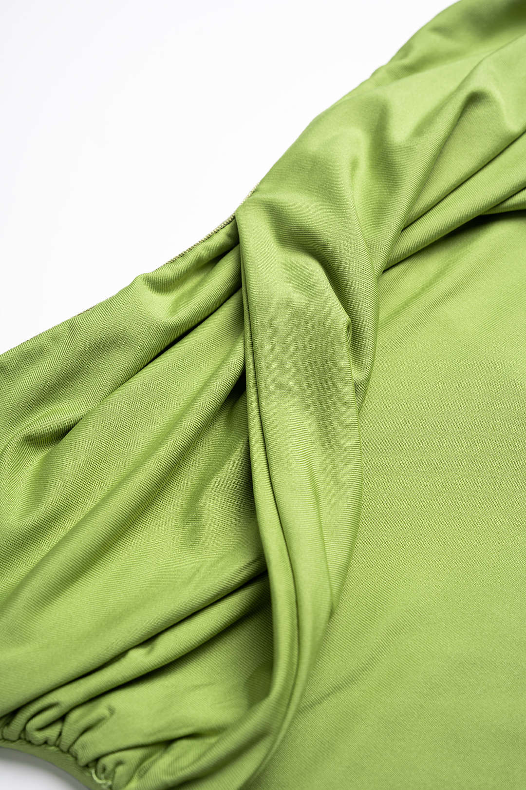 Solid Twist Knot Ruched Strapless Sleeveless Maxi Dress With Scarf
