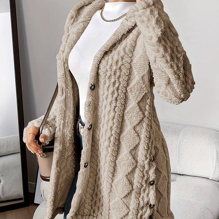 Fleur™ | Double Plush Cardigan, Comfortable Elegance