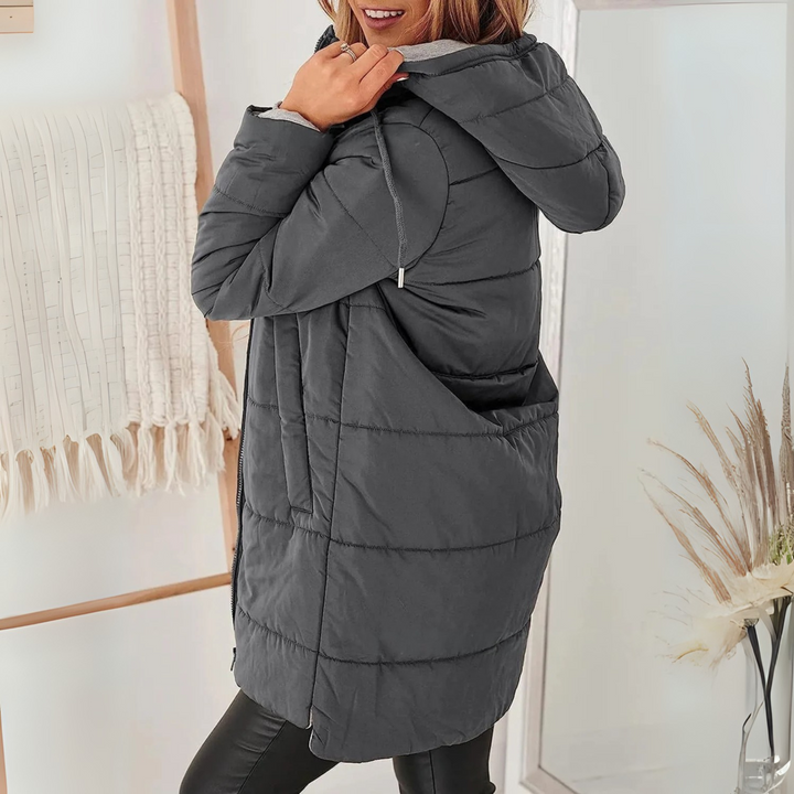 YILA™ - Casual Hooded Puffer Jacket