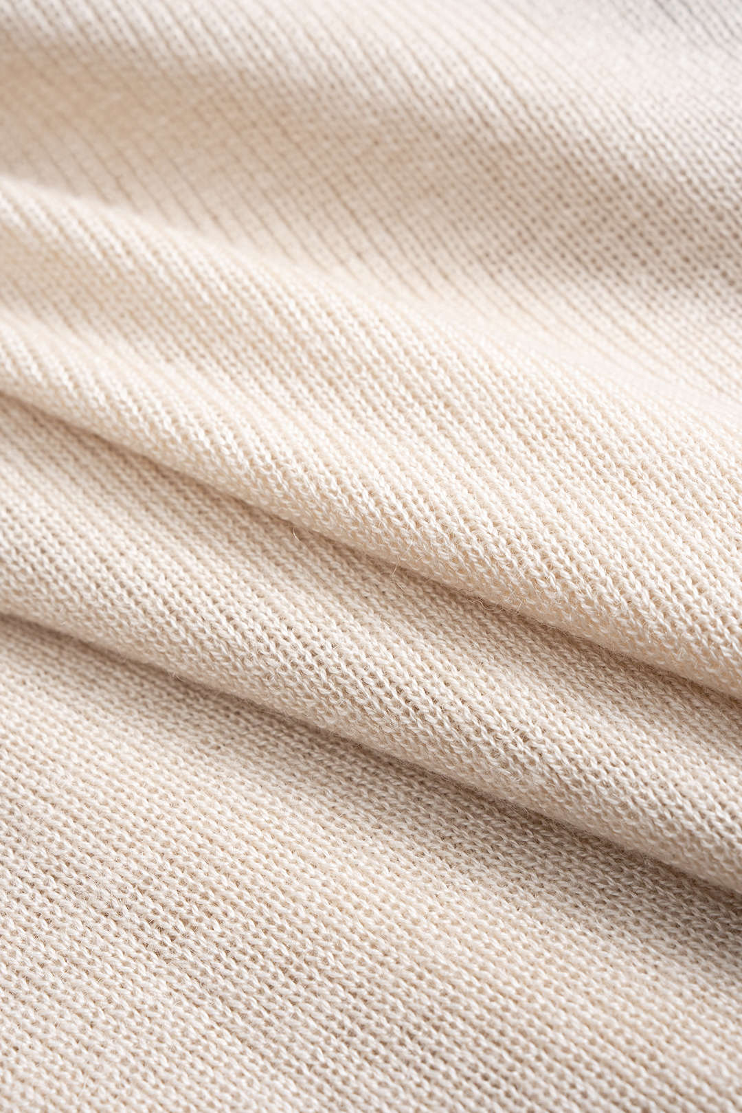 Knit Contrast Button Long-Sleeve Top