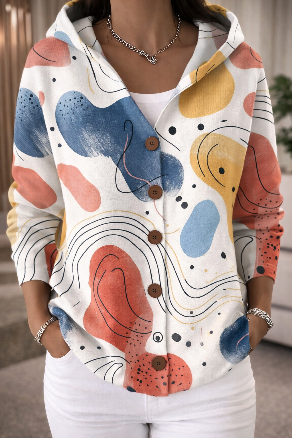 Dorothy - Artistic Long Cardigan