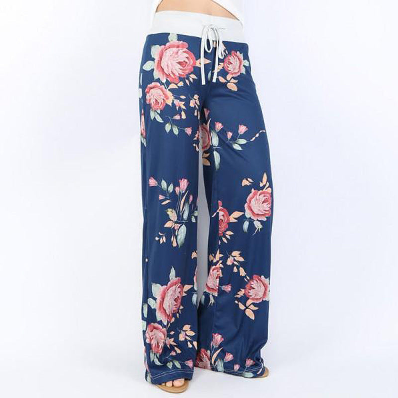 Chica™ | Elegant Camouflage Casual Pants